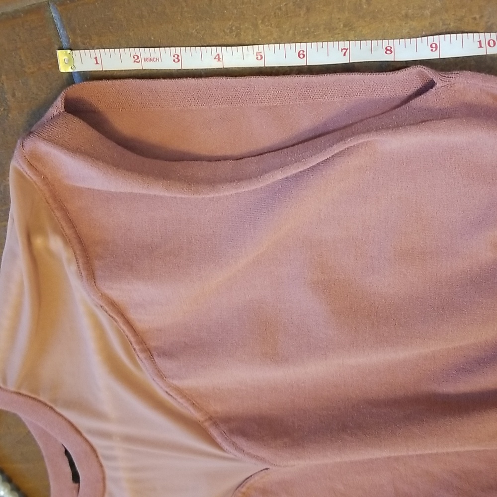 Express Womens Pink Short Sleeve  Sweater Top - Picture 12 of 14